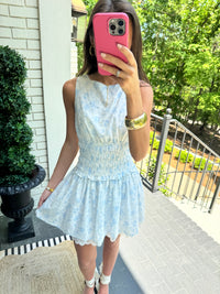 Blue Karen Dress