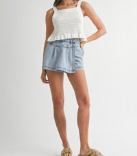 Justin Denim Skort