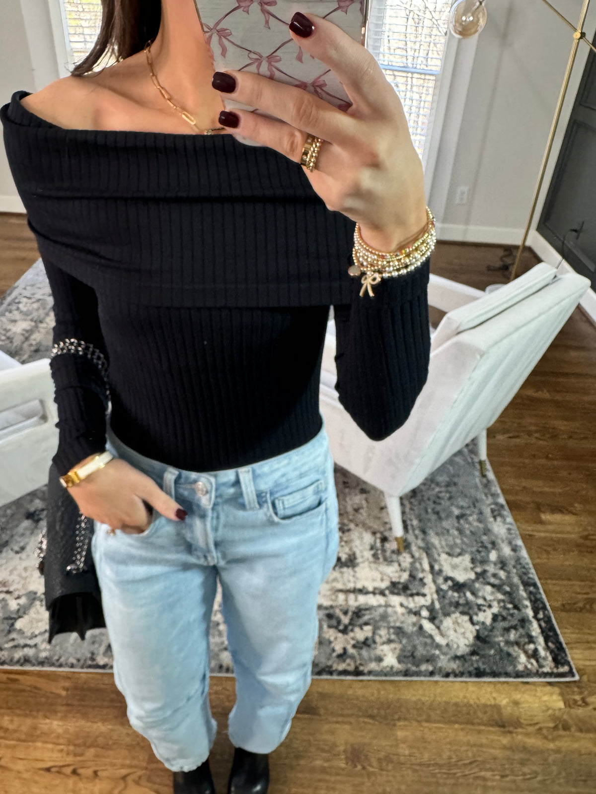 Blake Off the Shoulder top