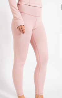 Fleece Pink Leggings