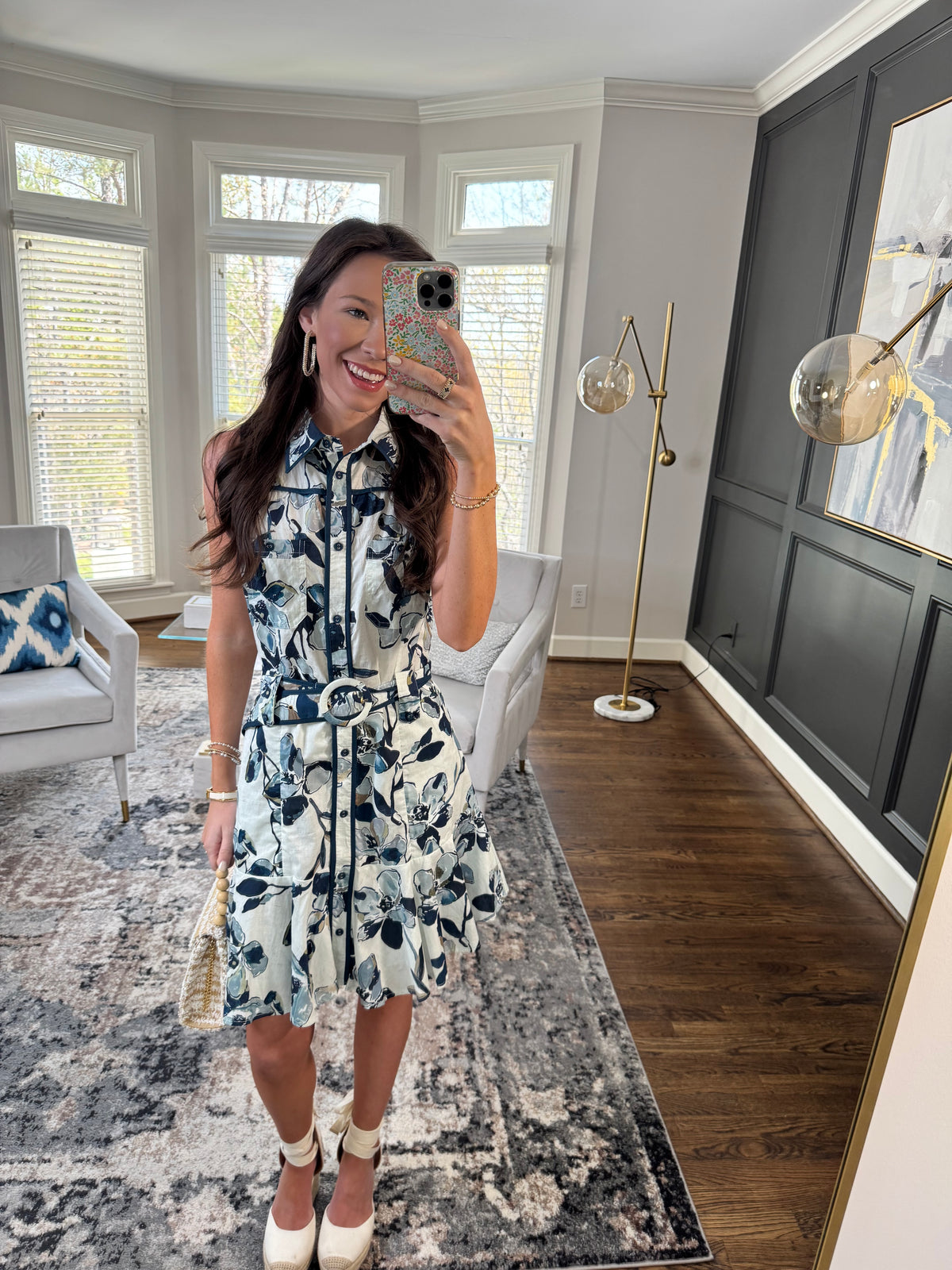Gail Button Down Dress