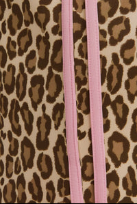 Pink Cheetah Bow Pants