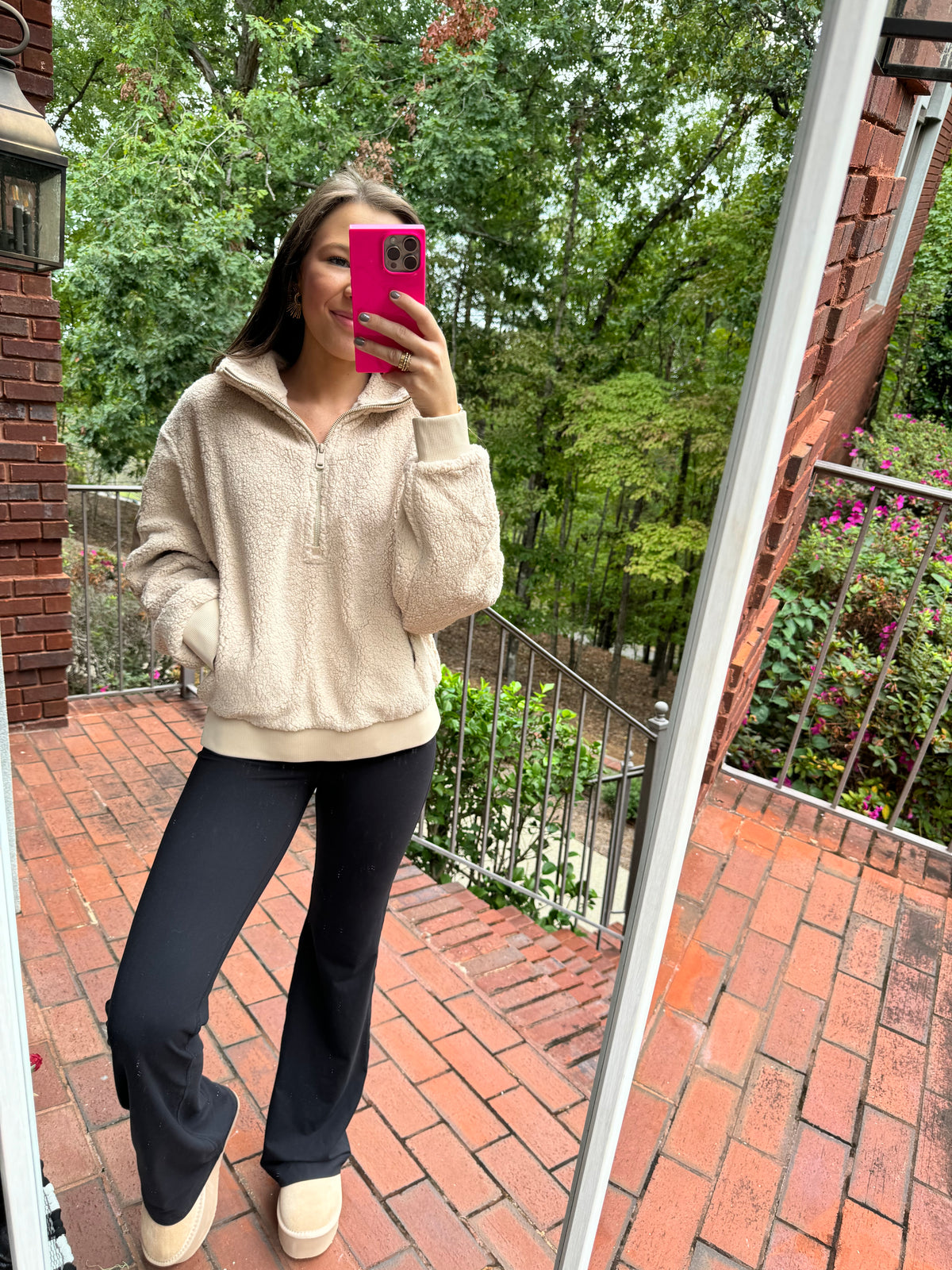 Tan Sherpa Jacket