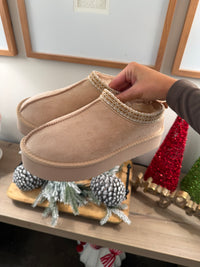 Tan Slippers