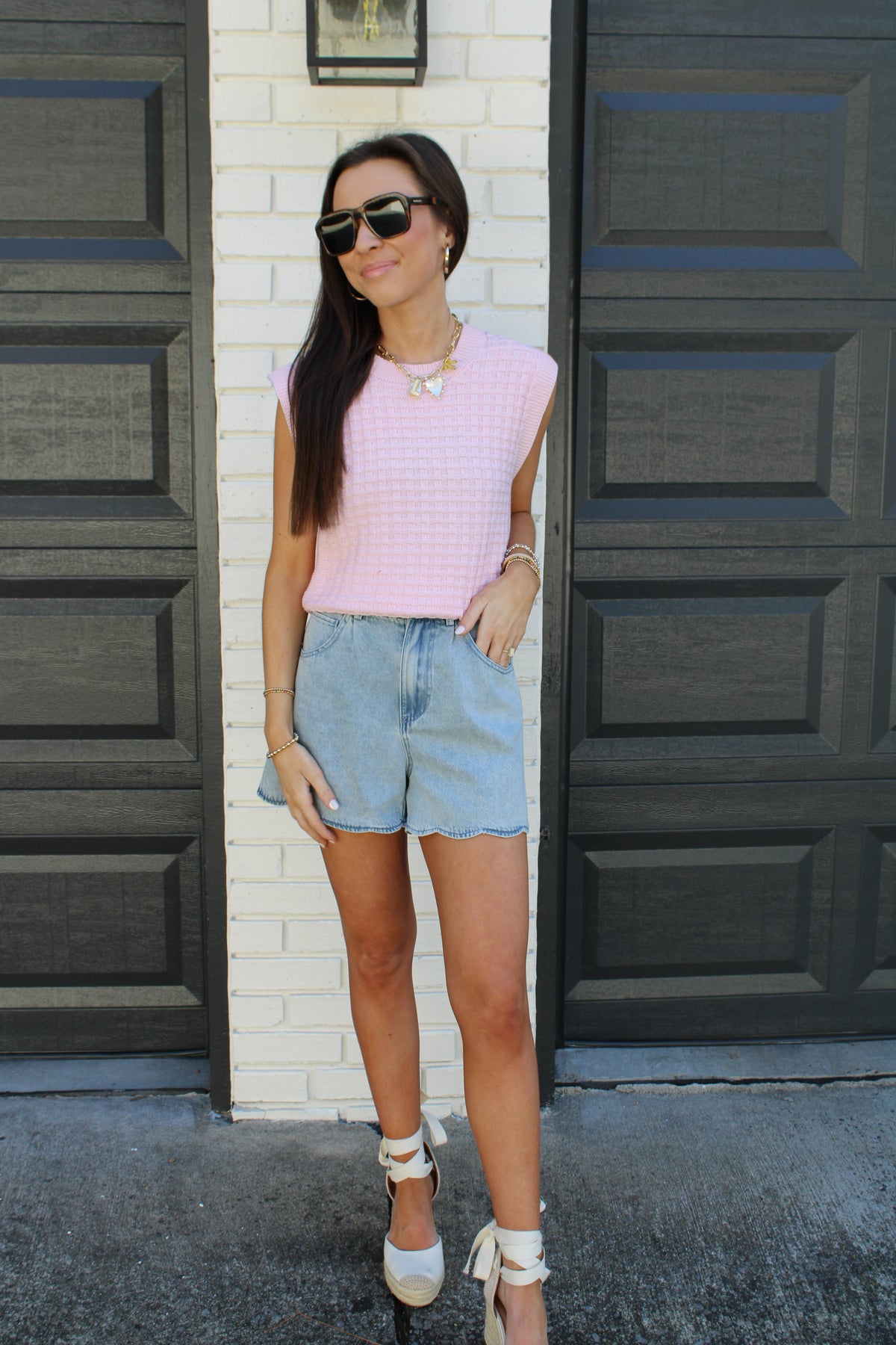 Pink Vest Top