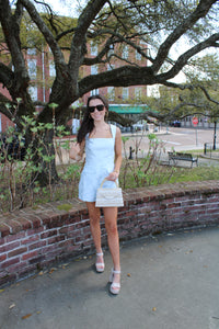 Beach Blue Romper