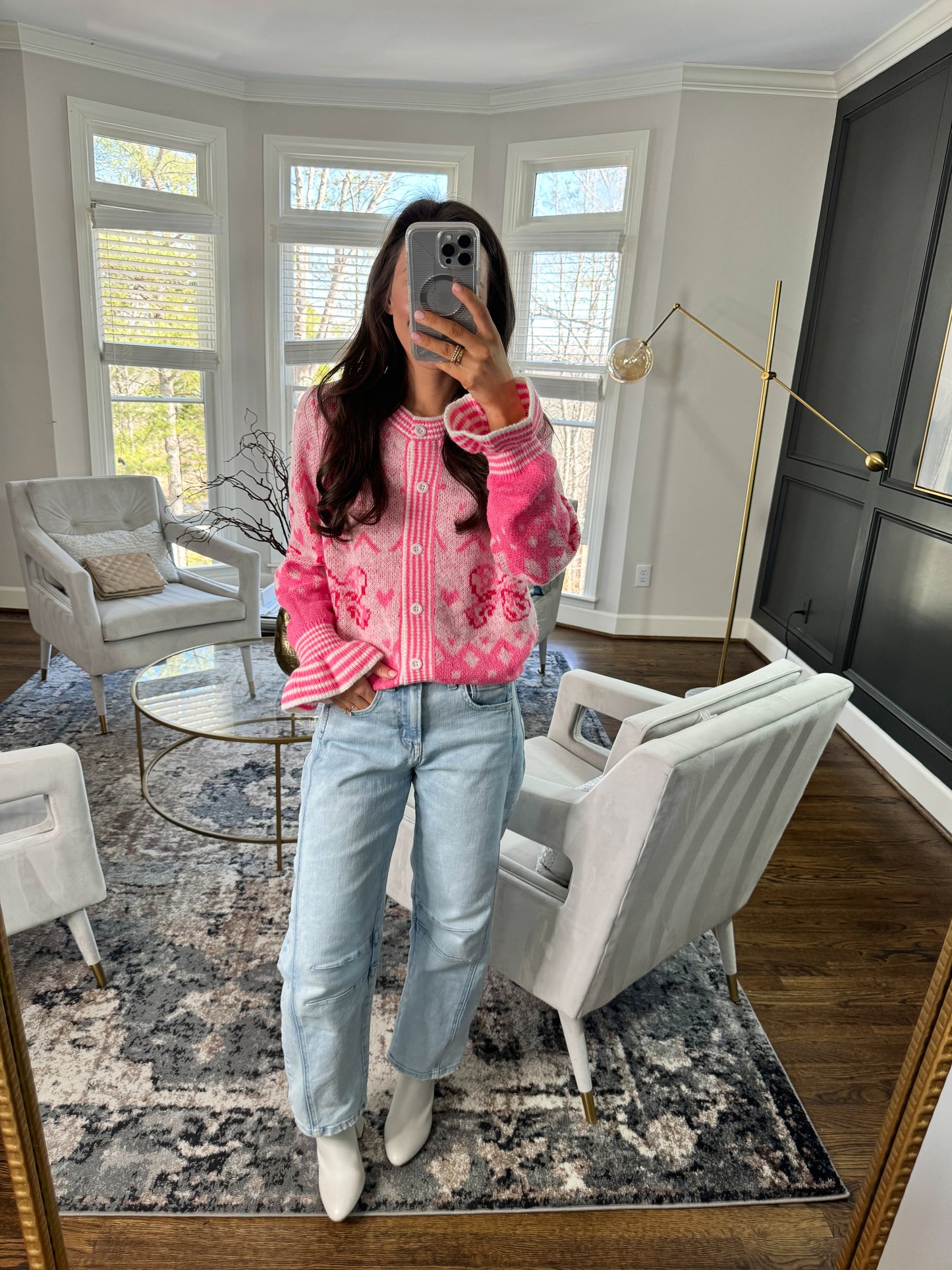 Valentines Sweater Cardigan