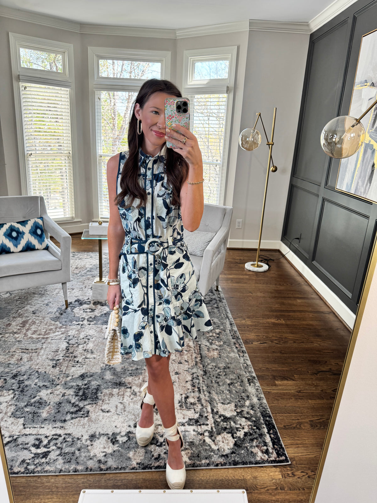 Gail Button Down Dress