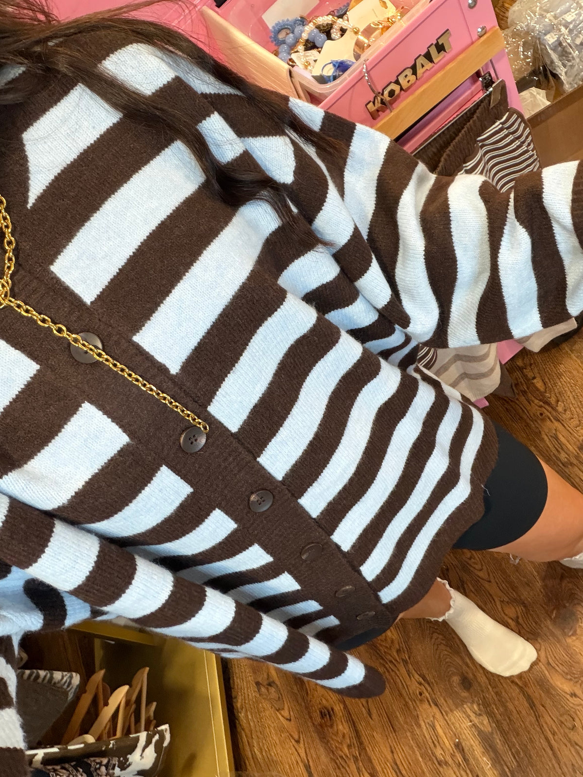 Blueberry Mocha Sweater