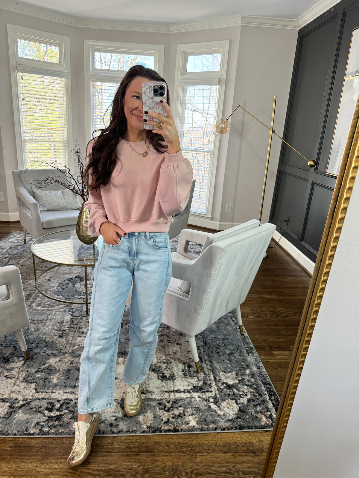 Pink Sweatshirt