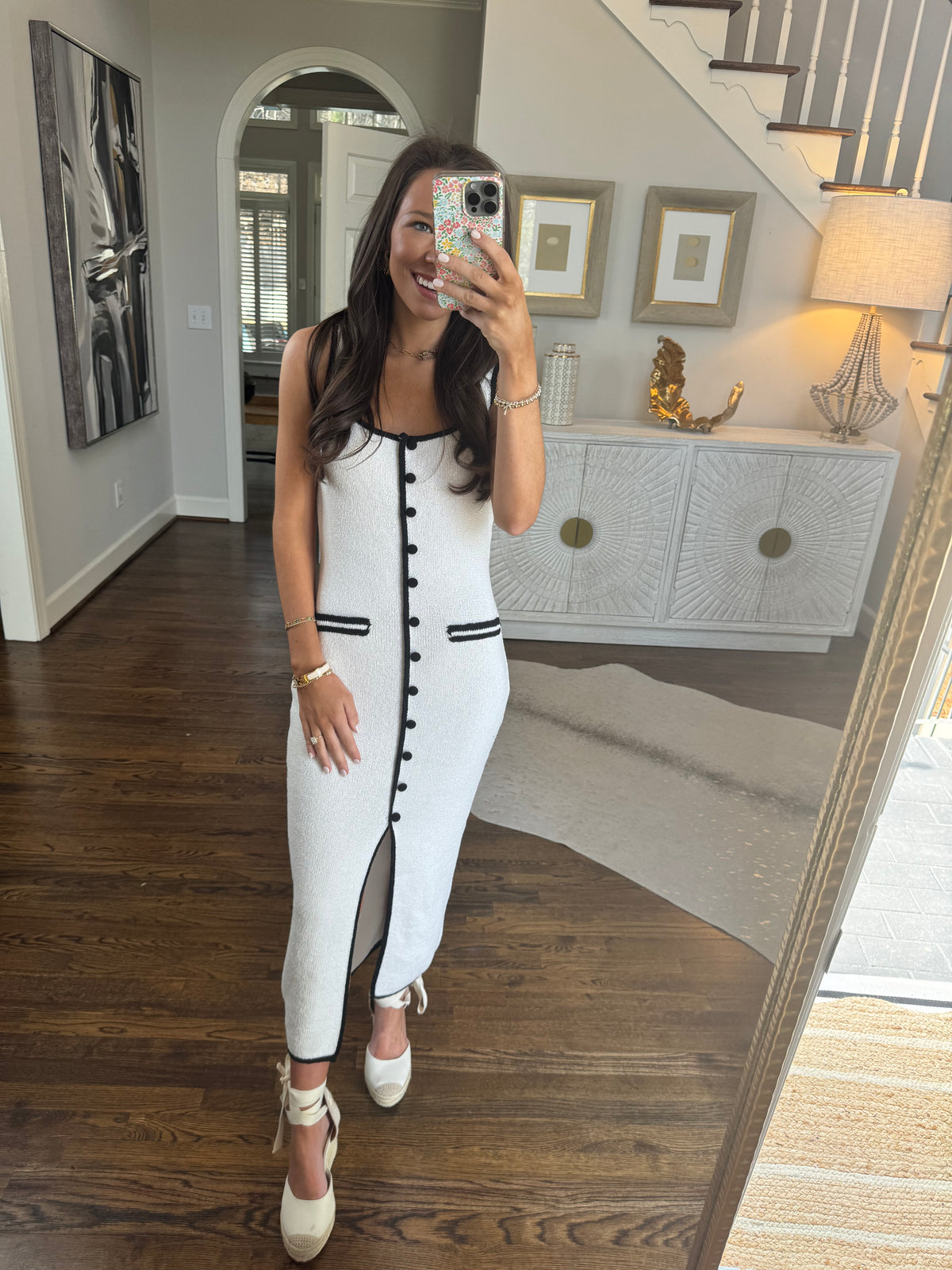 White Amie Dress