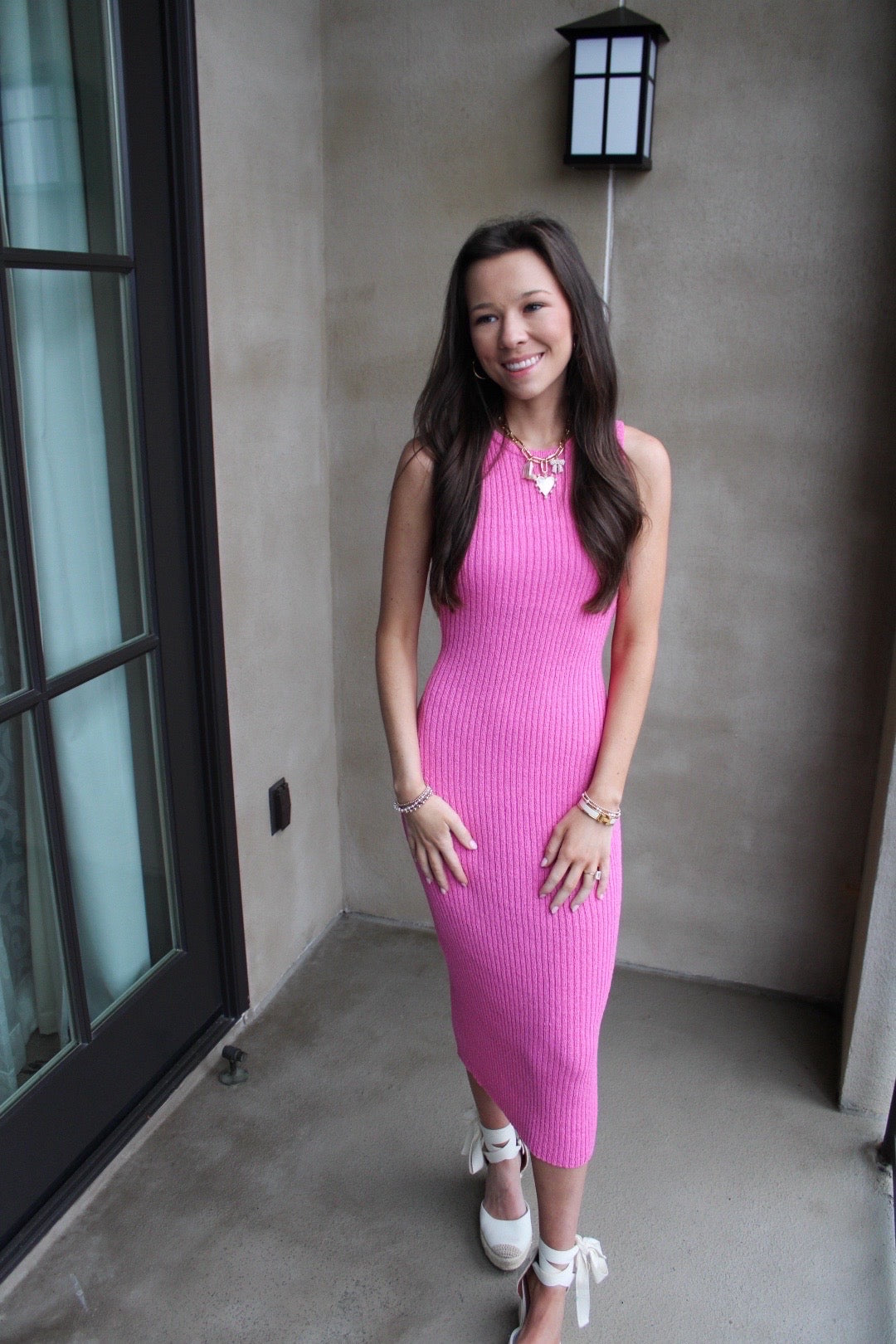 Pink Mallie Kate Dress