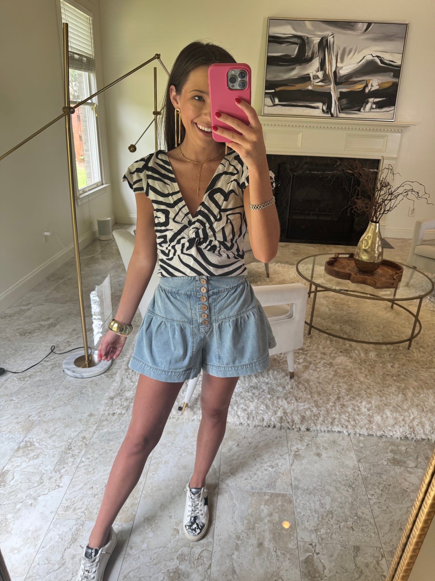 Spencer Denim Shorts