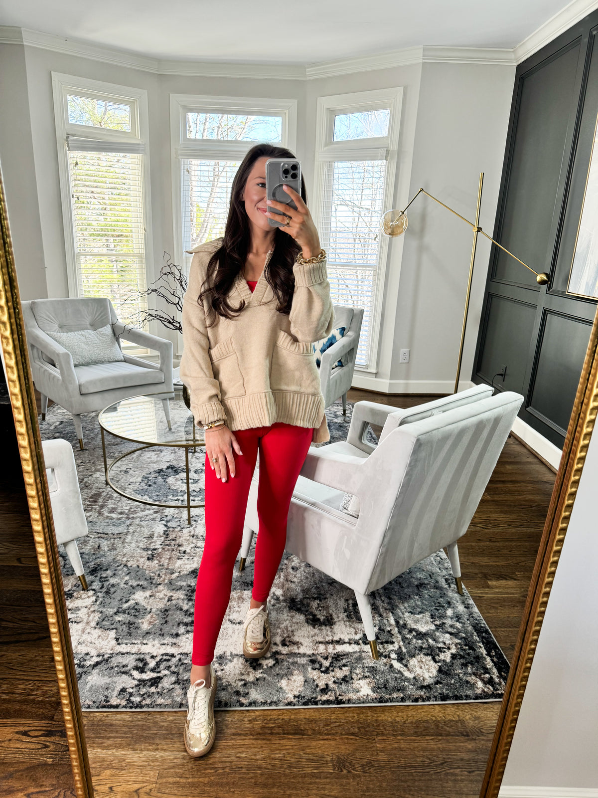 Oatmeal Collar Sweater