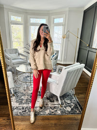 Oatmeal Collar Sweater