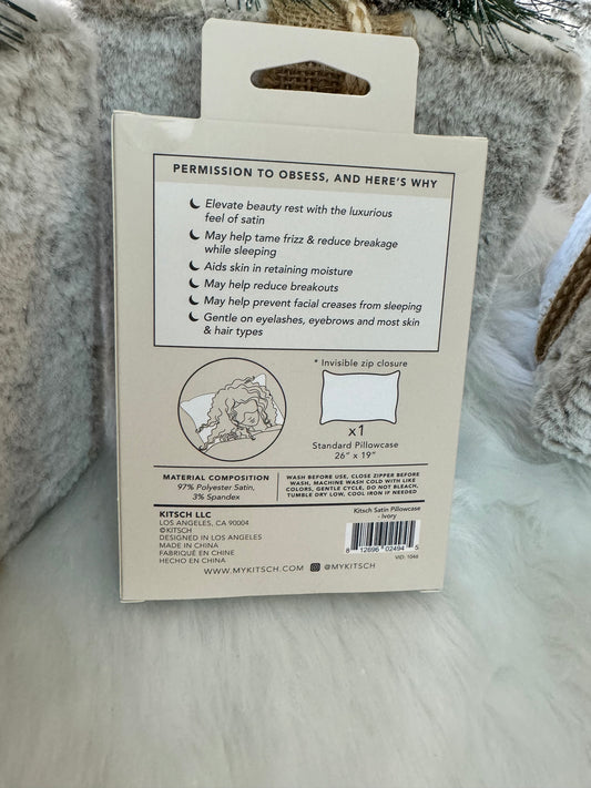 Ivory Pillow Case