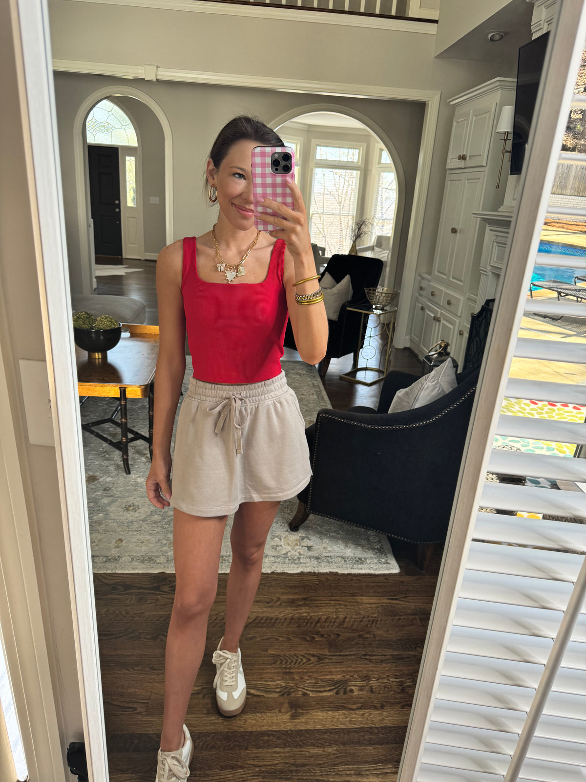 Active Mocha Skort