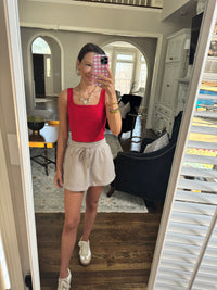Active Mocha Skort