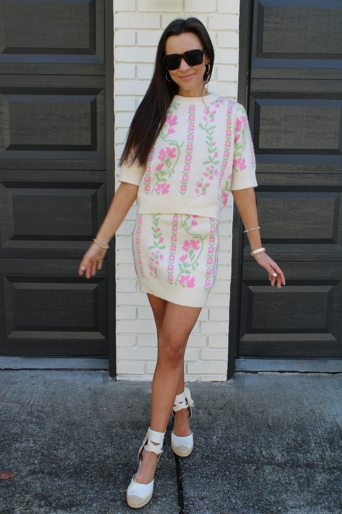 Garden Party Sweater Set