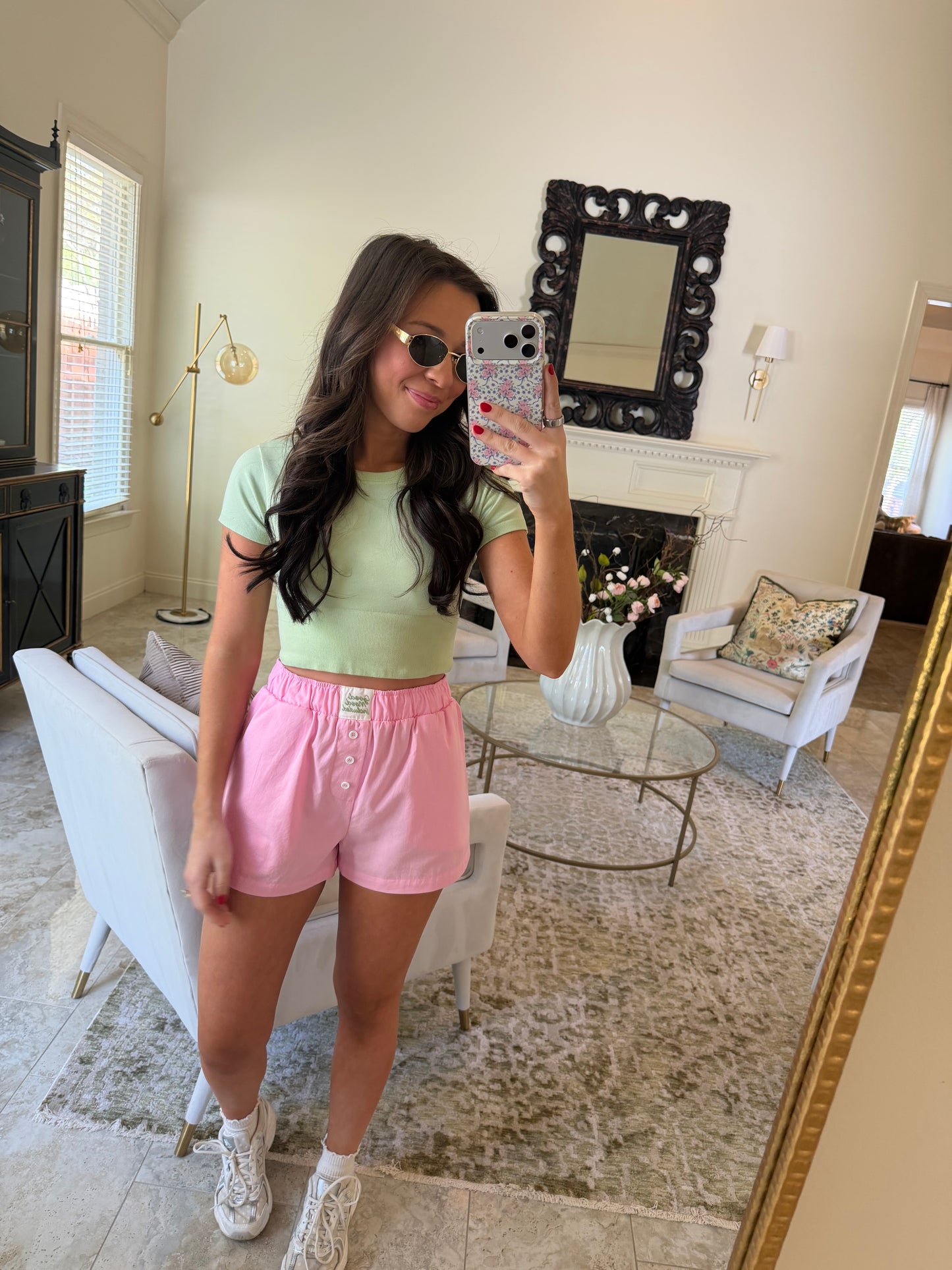 Pink Good Mood Included Shorts
