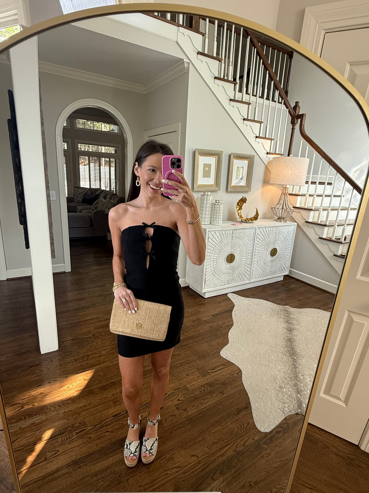 Black Blakeley Bow Dress