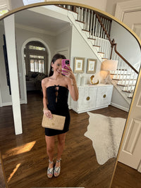 Black Blakeley Bow Dress