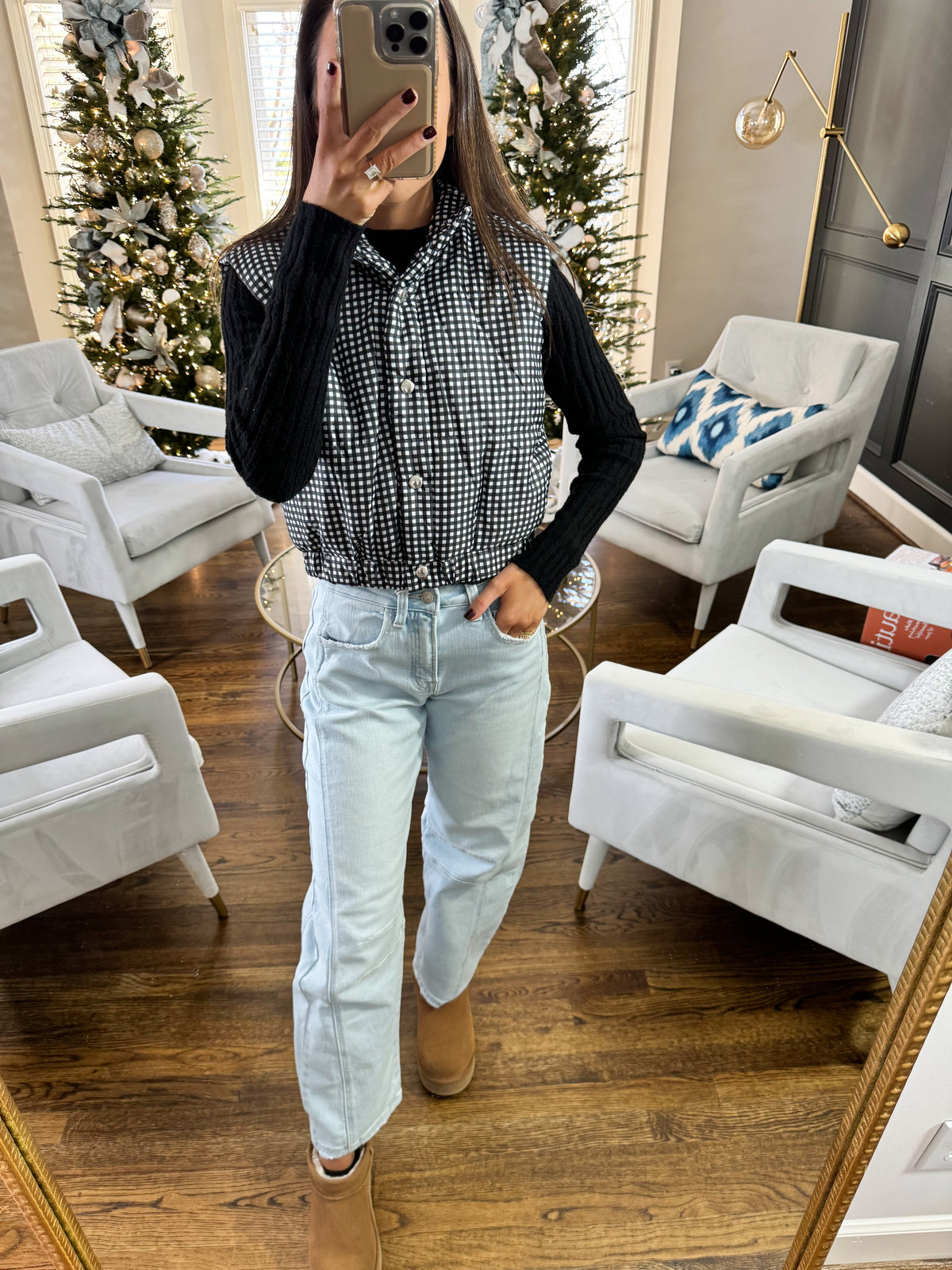 Black & White Vest