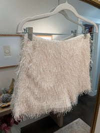 White Holiday Shorts