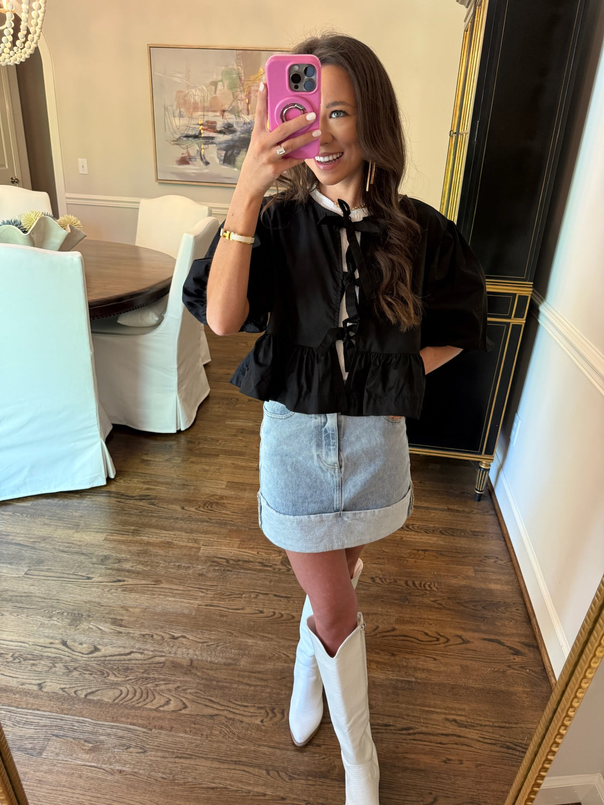 Emily Bow Top