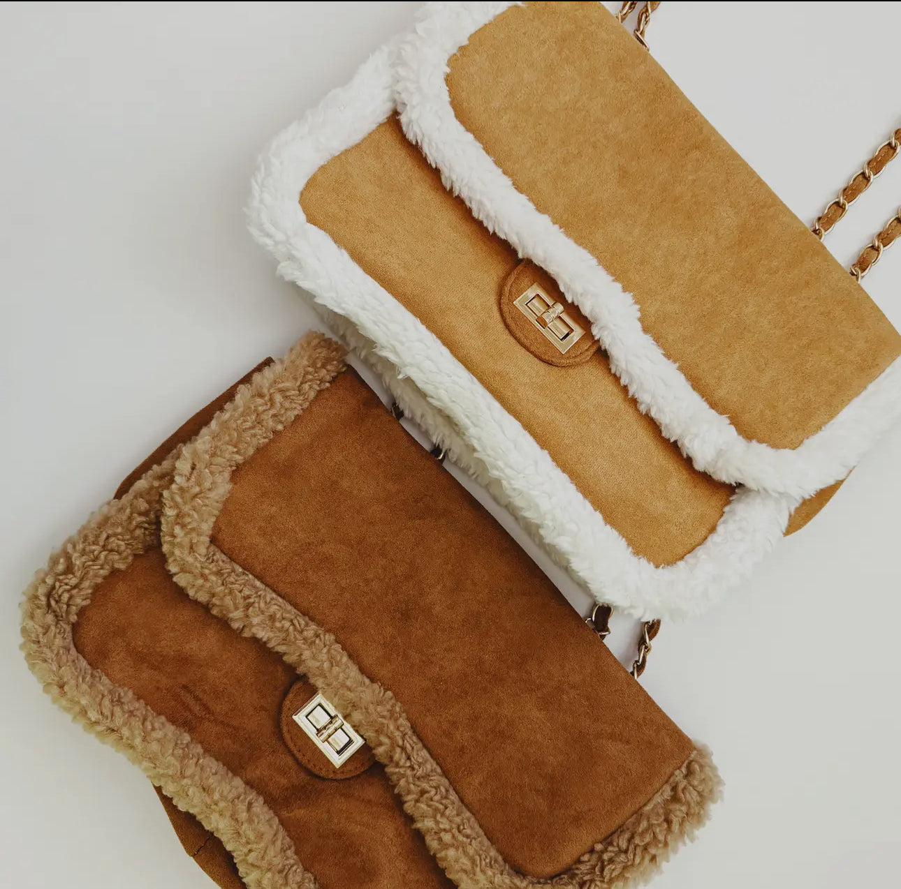 Brown Sherpa Purse