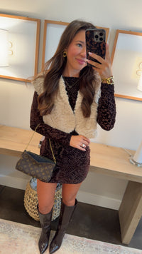 Sherpa Sweater Vest