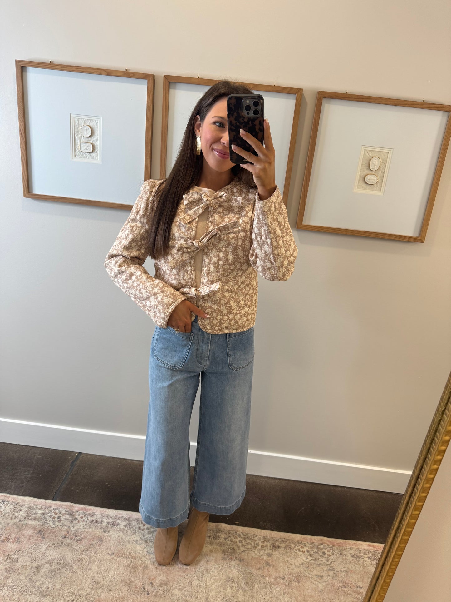 Floral Quilted Jacket