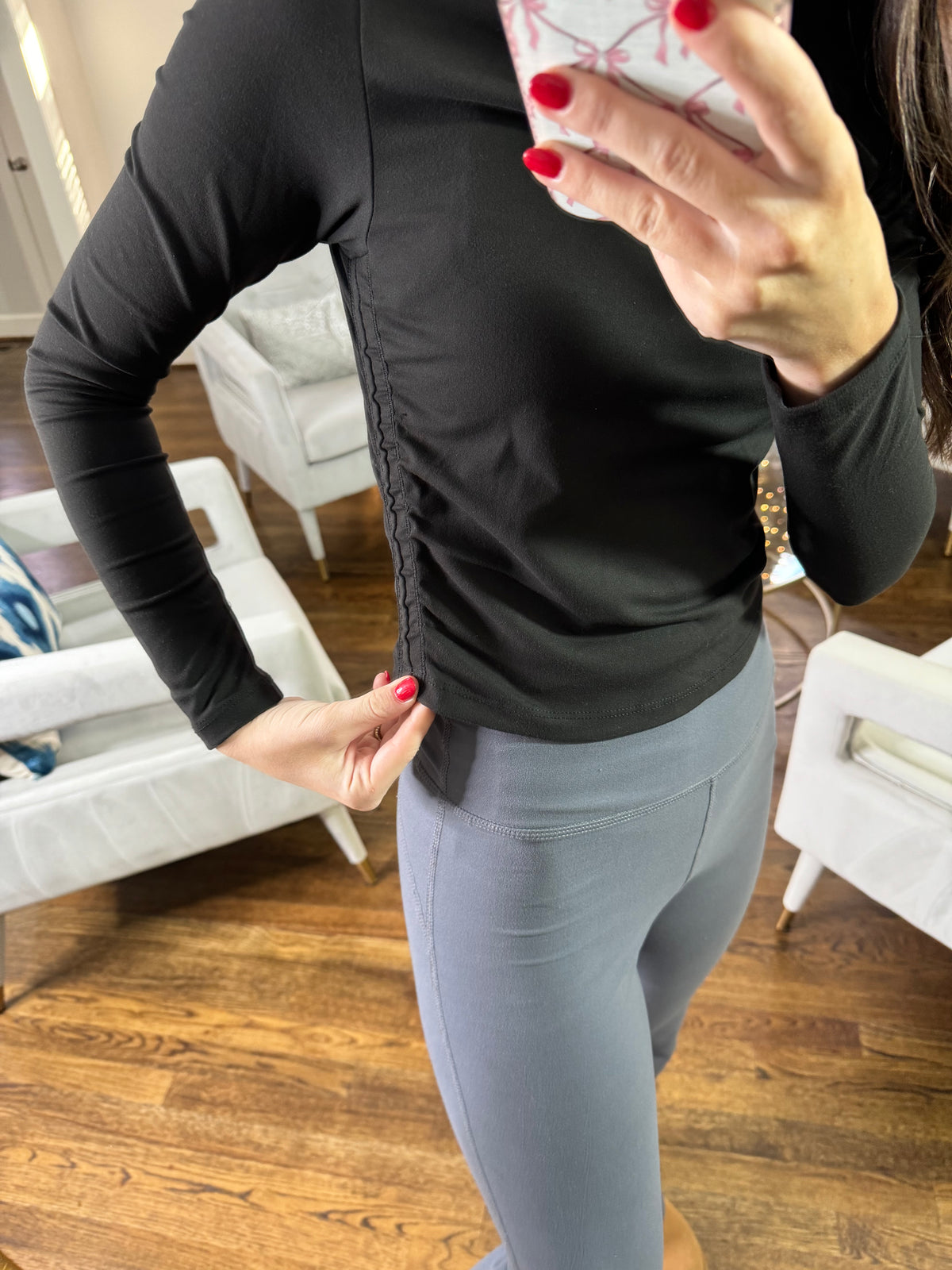Black Alexa Top