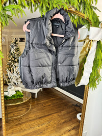 Black Puffer Vest