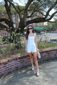 Beach Blue Romper