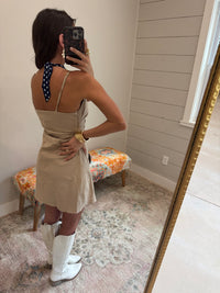 Tan gameday Dress