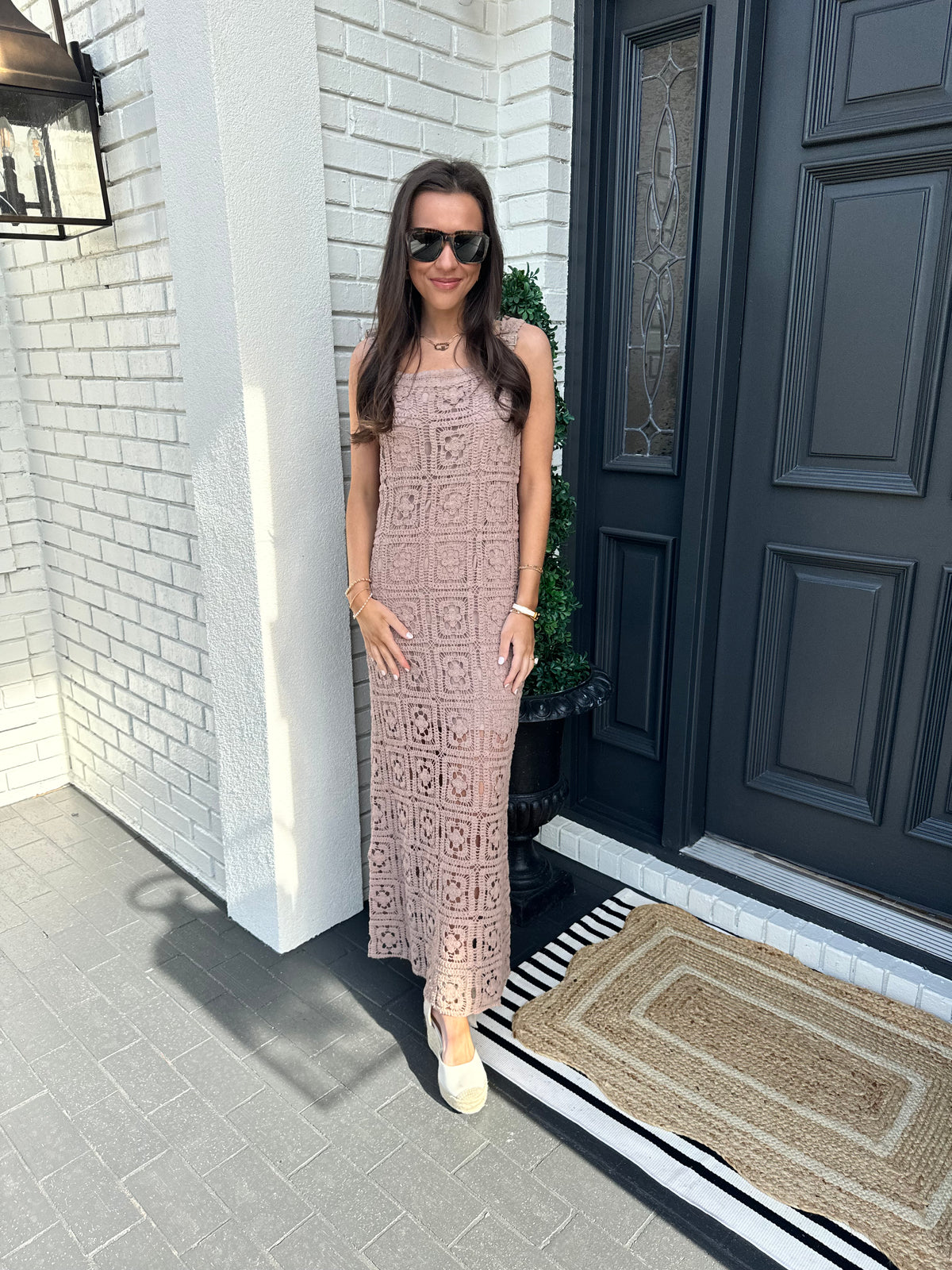 Crochet Maxi Dress