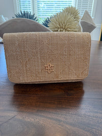 Tan Clutch