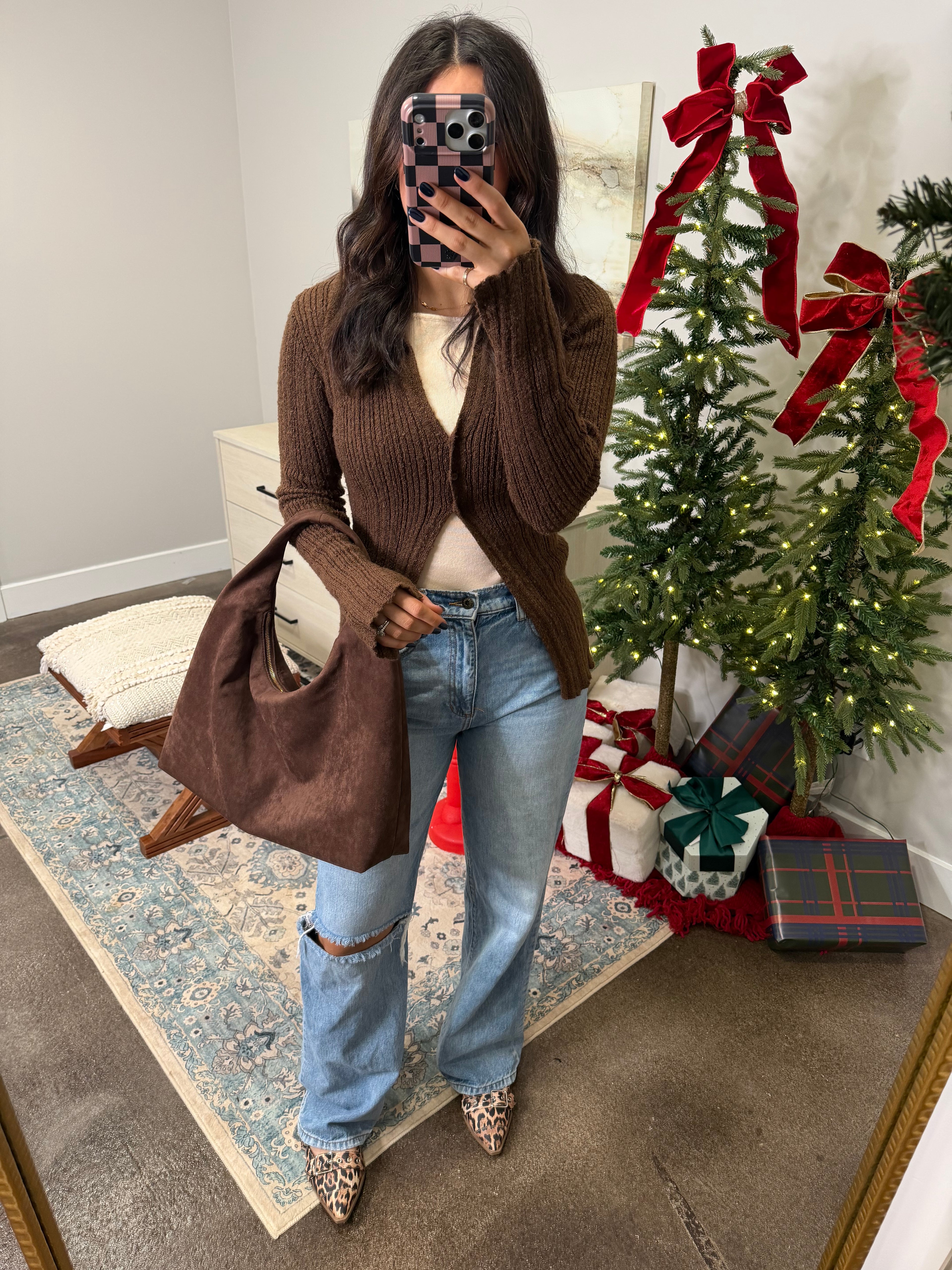 Mocha Millie Button Down Top