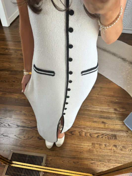 White Amie Dress