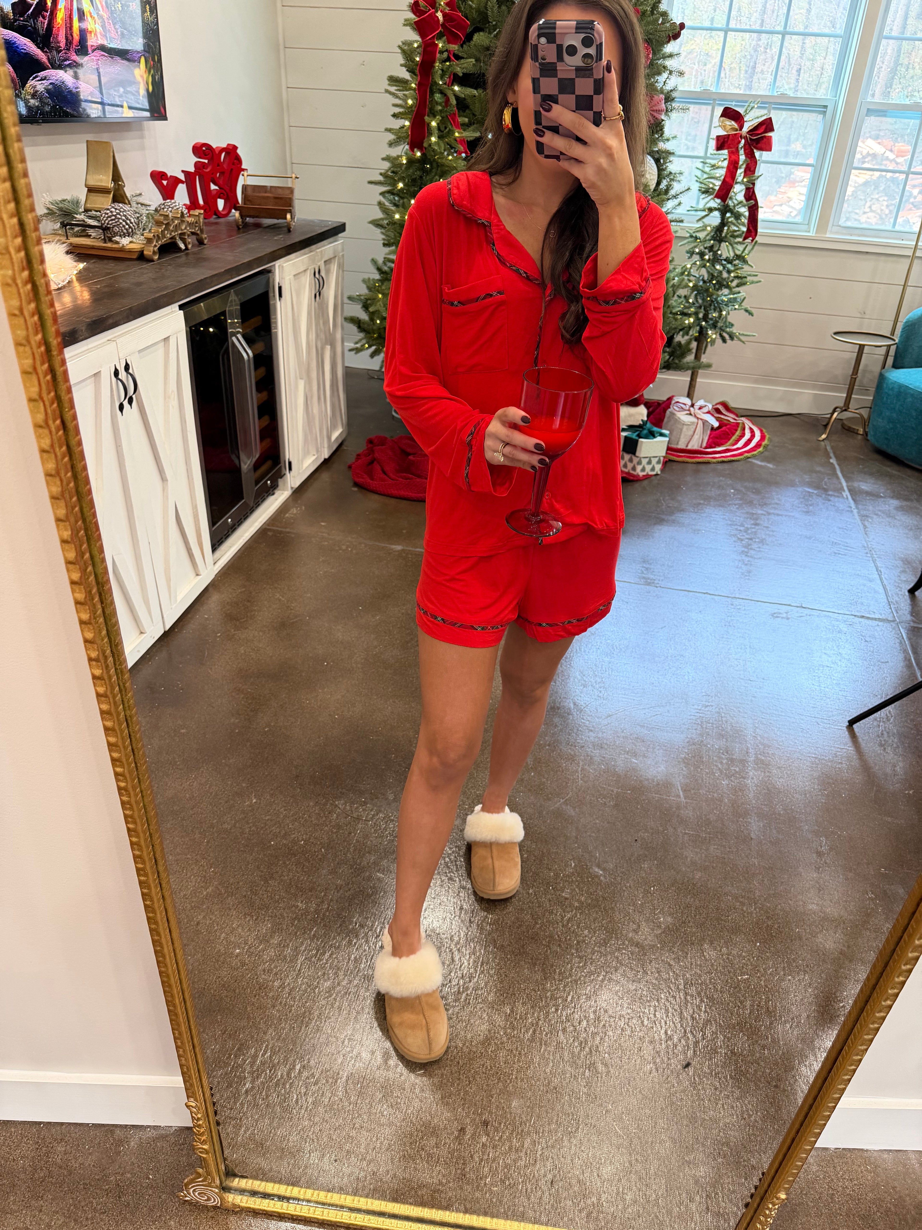 Ralph Red Christmas Pjs