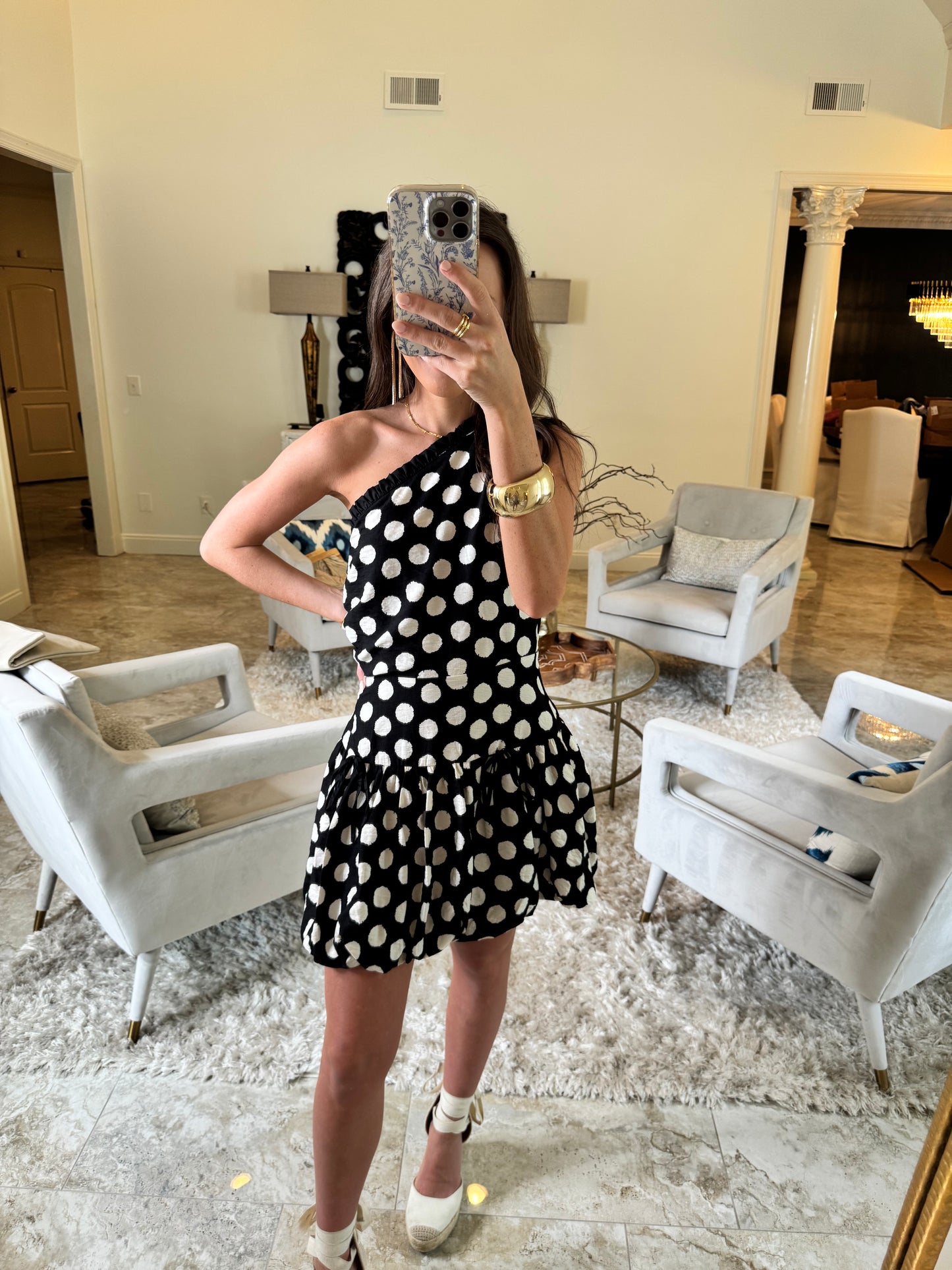 Polka Dot Bubble Dress