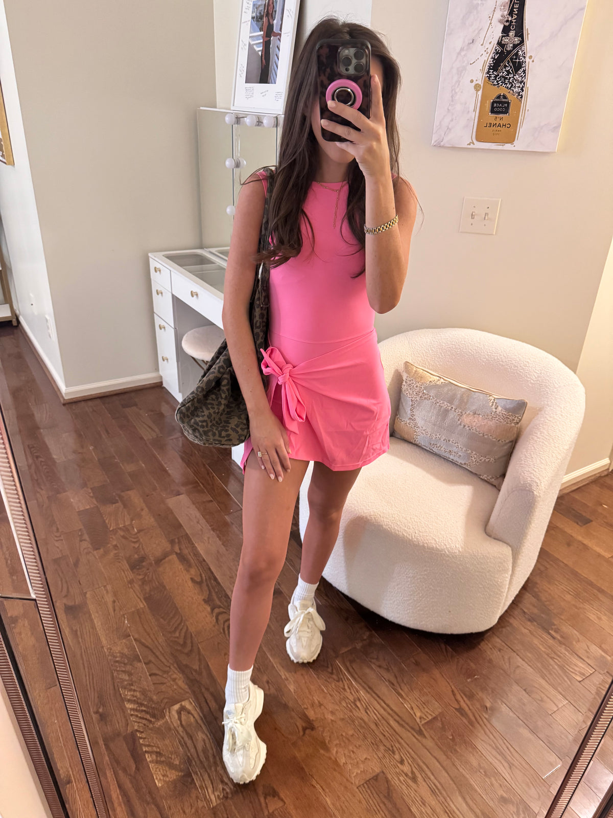 Pink Golf Romper