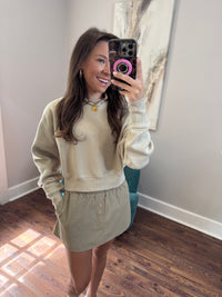 Mandy Mocha Sweat Set
