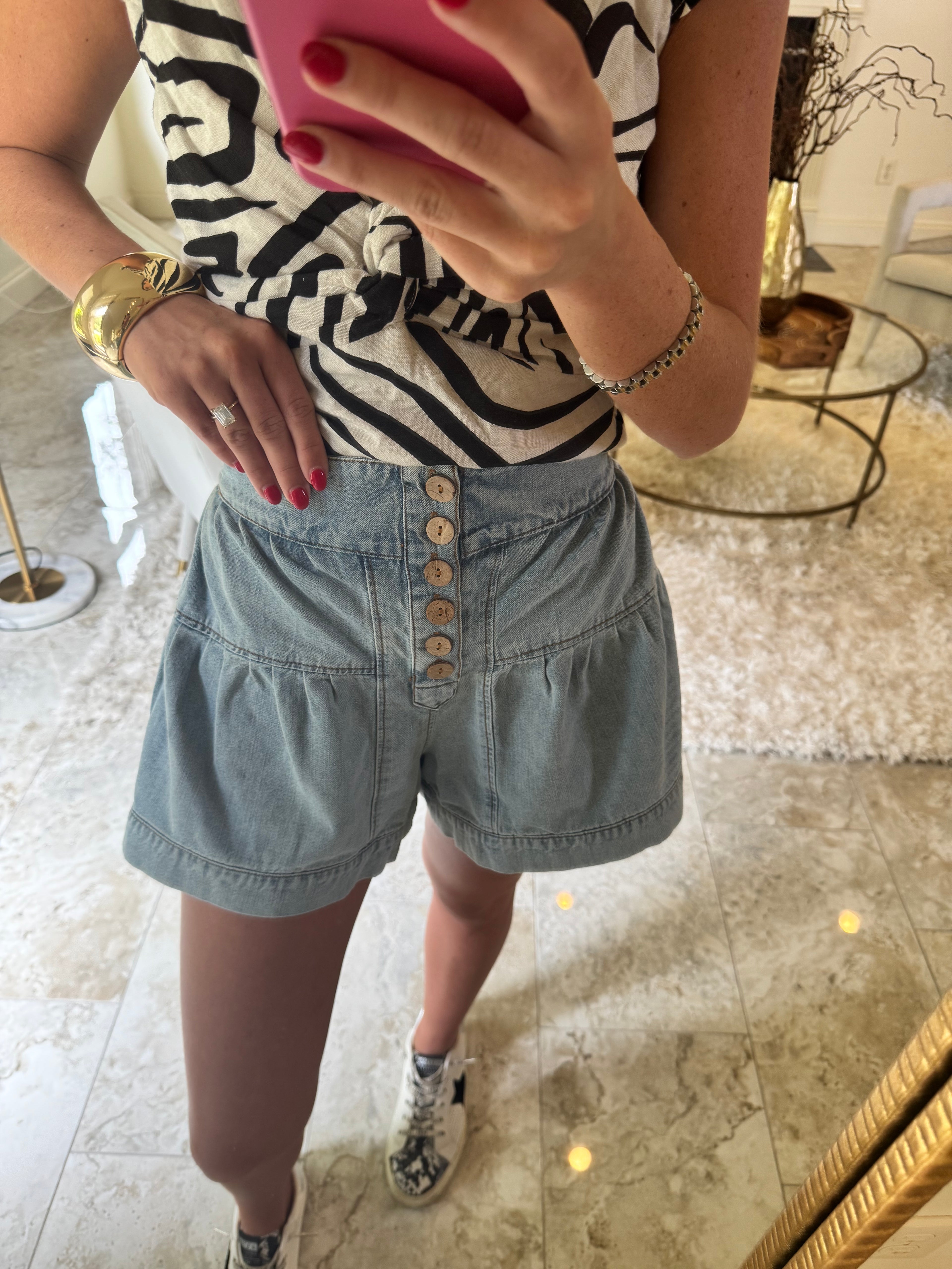 Spencer Denim Shorts