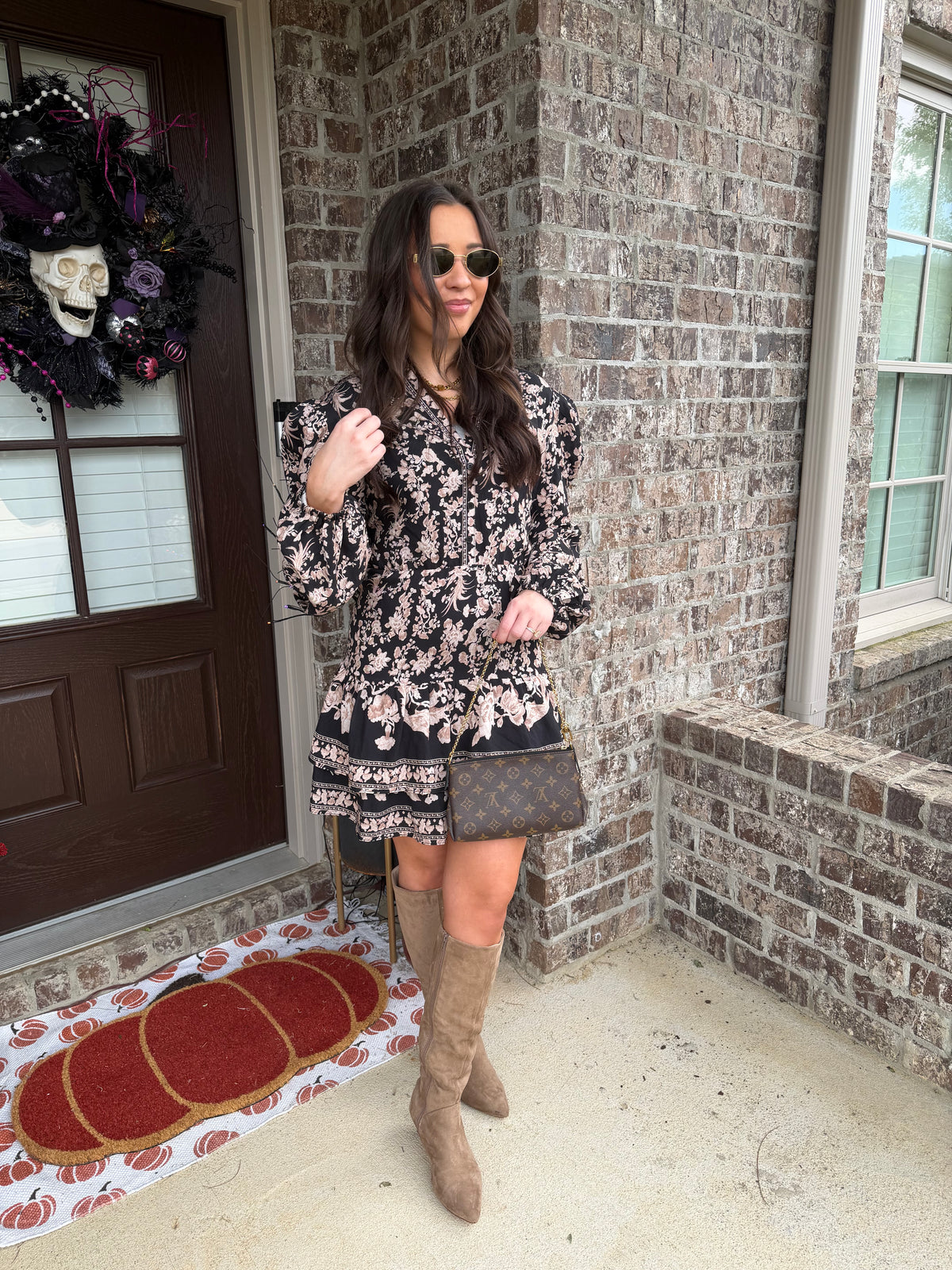 Alex Floral Fall Dress