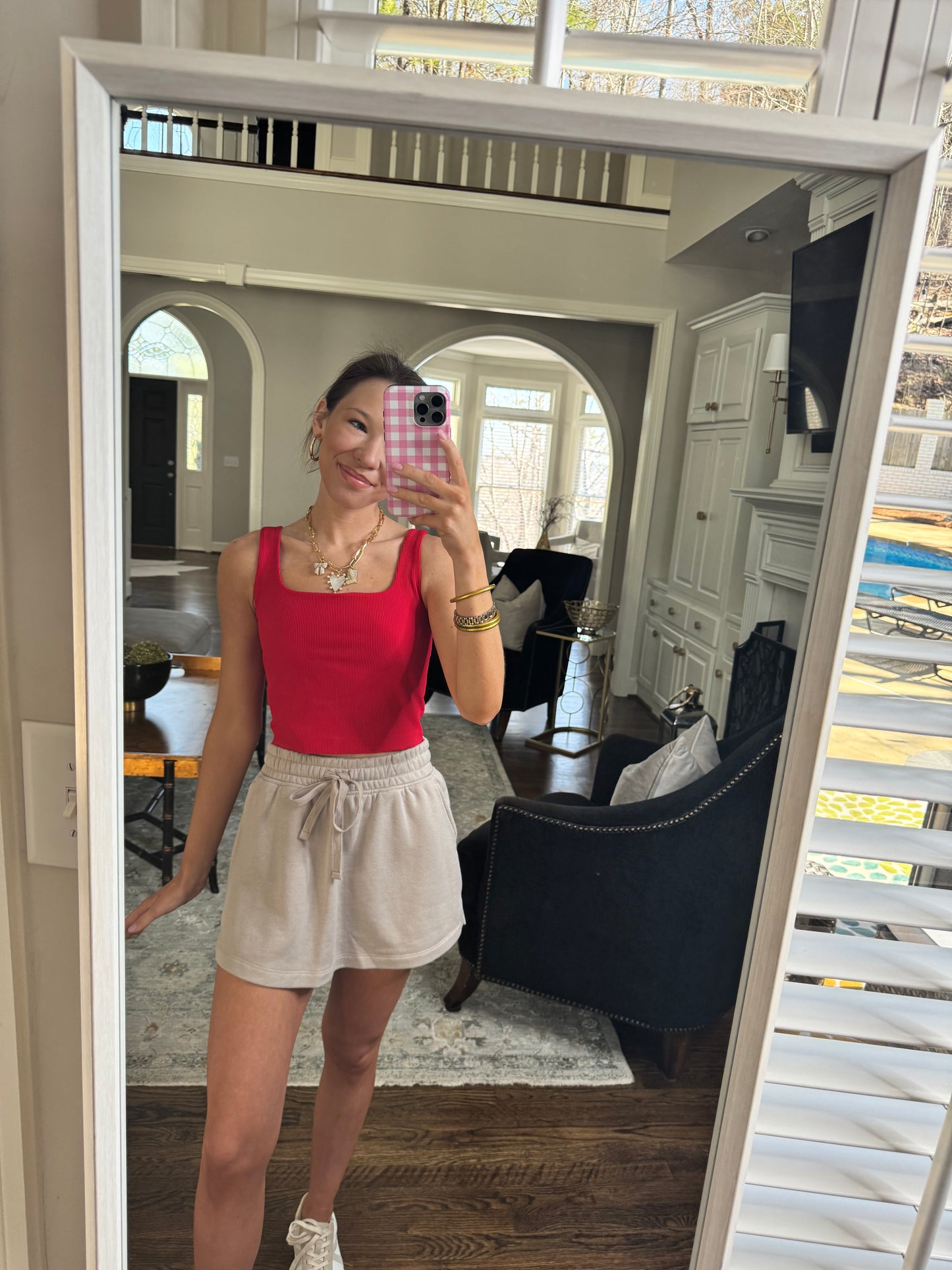 Active Mocha Skort