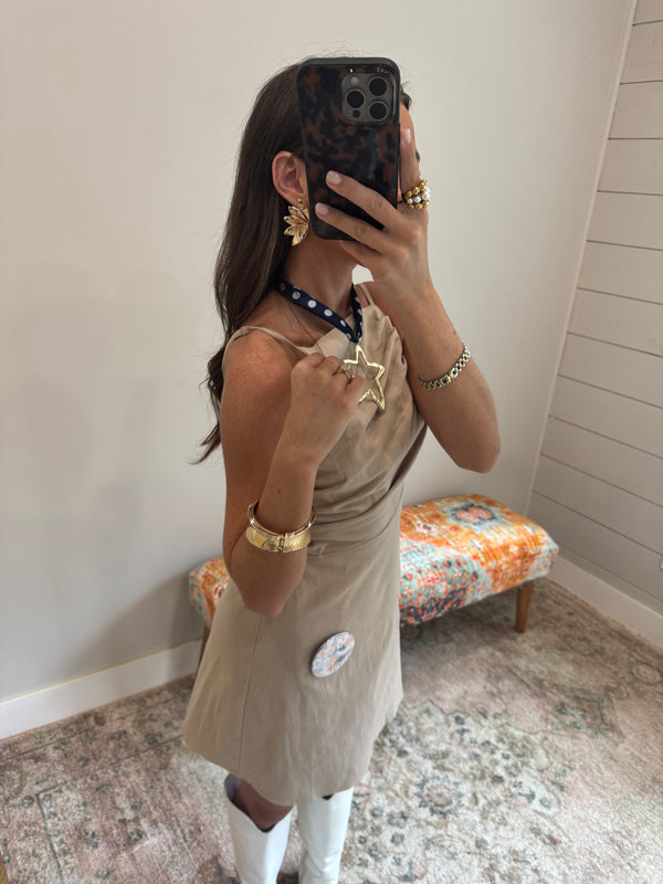 Tan gameday Dress