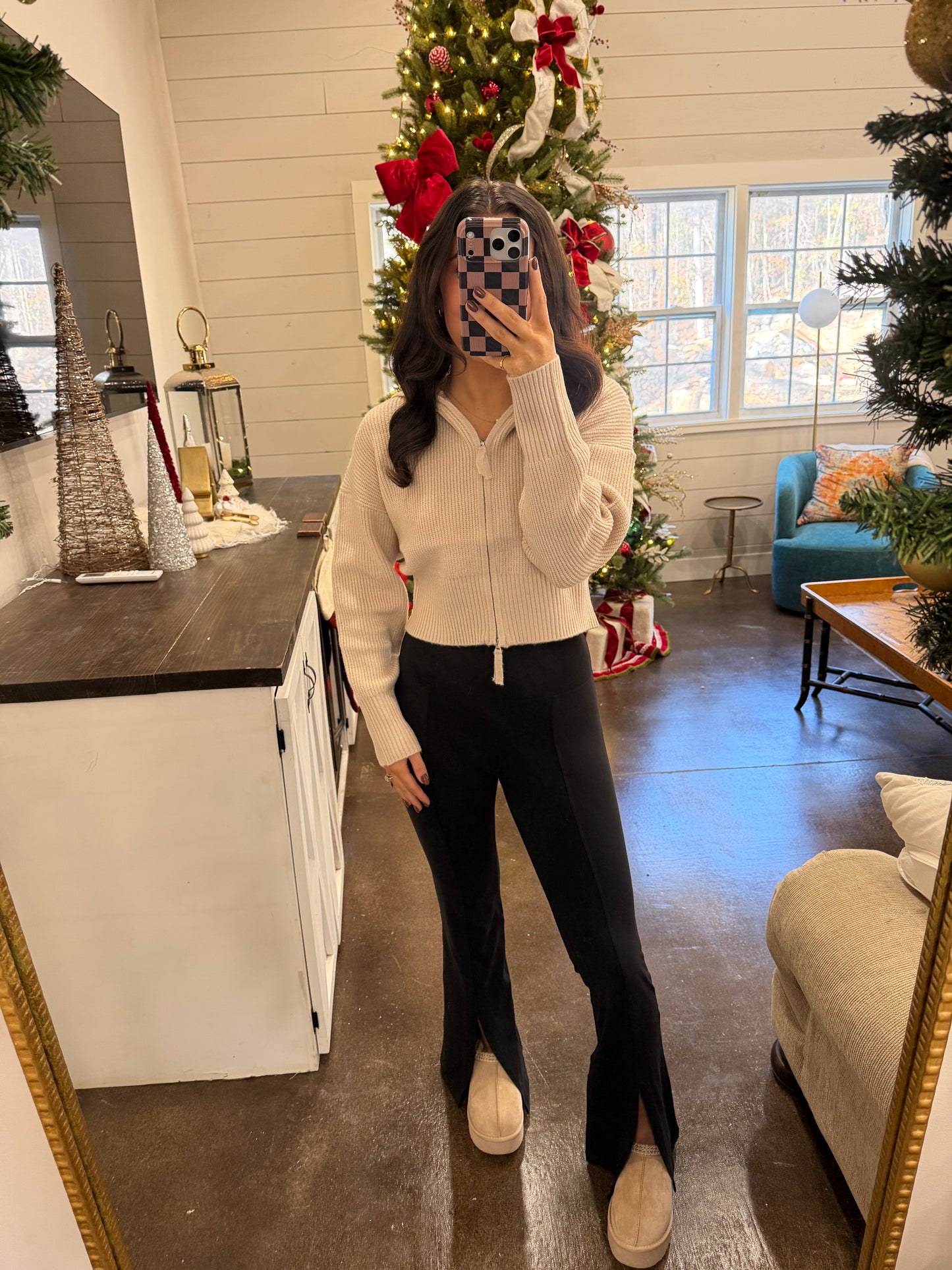 Black Flair Pants