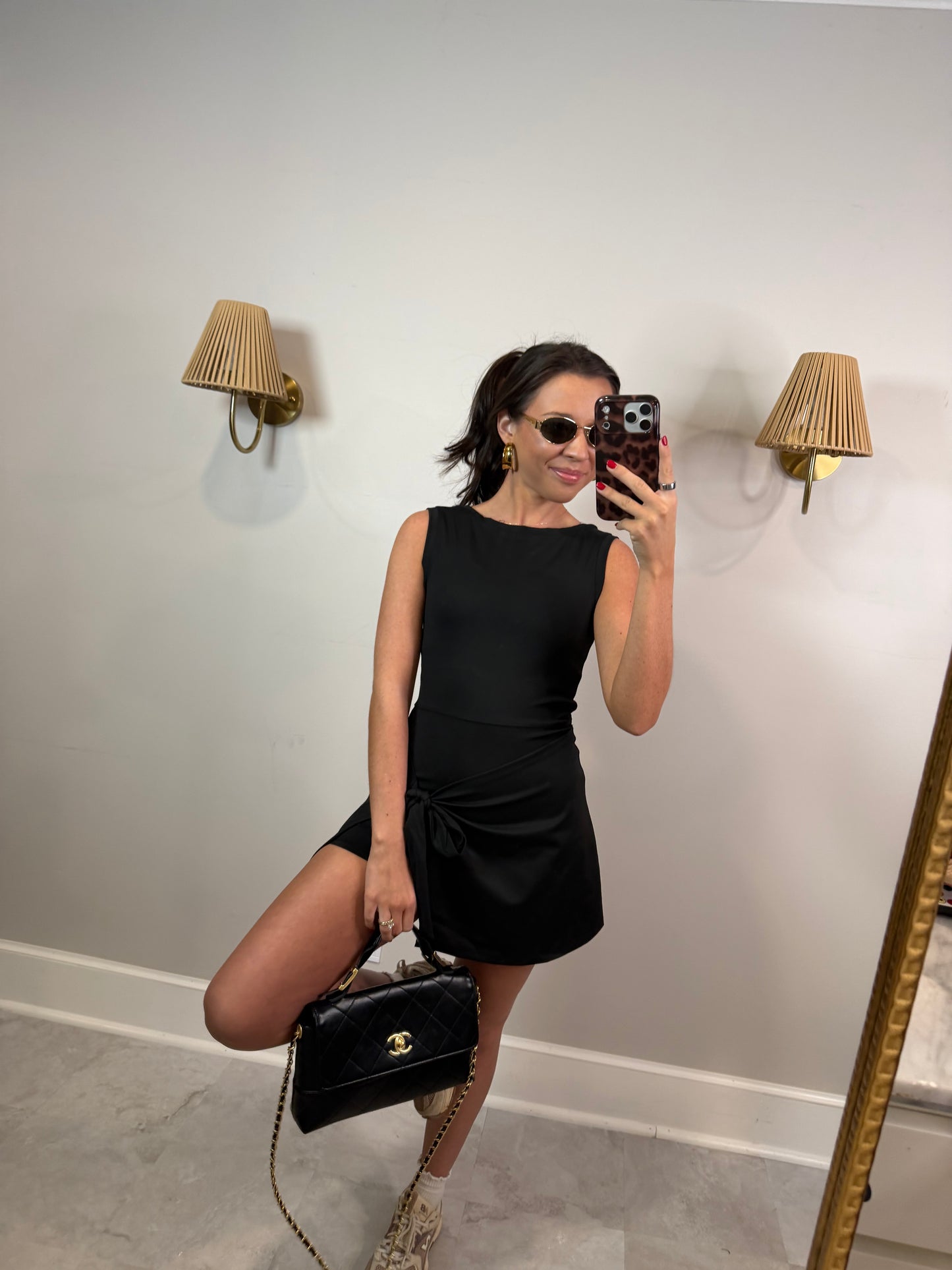 Black Lauren Active Romper